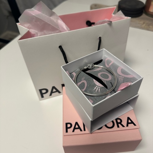 PANDORA CHARM BRACELET - Picture 1 of 4